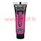 Tube de fard a maquillage Neon UV peinture visage & corps