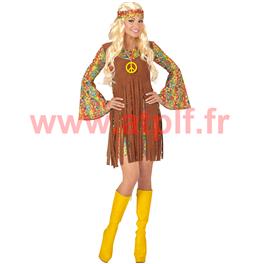 Déguisement Robe Hippie 