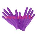 Gants courts violet (joker) 26cms (la paire)