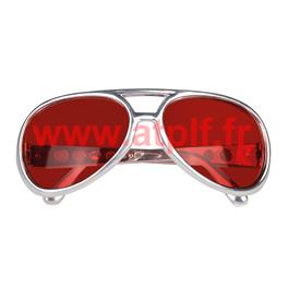 Lunette de Rockeur rouge