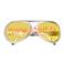 Lunette de Rockeur jaune