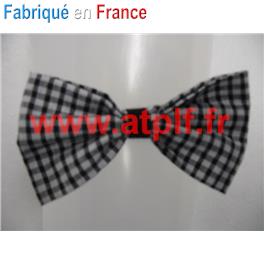 Noeud papillon à damier noir Noeud papillon à damier noir