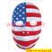 Masque adulte PVC - USA - Etats Unis d'Amérique