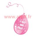 Ballons Baby Shower (Gar&ccedil;on ou fille) (sachet de 10)