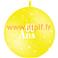 Ballon géant Anniversaire 60ans jaune citron