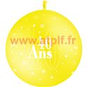 Ballon géant Anniversaire 40ans Jaune