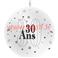 Ballon géant Anniversaire 30ans Ø86cms "Jubilé"