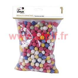 Boules Dancing multicolore (sac de 500)