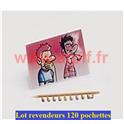 LOT A PRIX PRO: 120 Cartes de 10 Bûches explosives pour cigarette