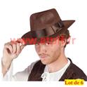 LOT A PRIX PRO: 6 Chapeaux Indiana Jones, Aventurier, Cinéma, 