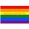 Drapeau Arc en Ciel - Gaypride - Rainbow 1.50 X 0,90m