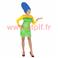 Ensemble Marge Simpson (robe + perruque)