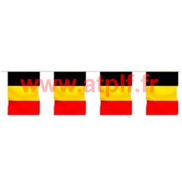 Guirlande Belgique, pour decoration de salle en plastique rectangulaire 