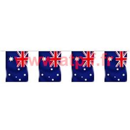 Guirlande Drapeau Autralie - Australien pour decoration de salle 5m Guirlande Drapeau Autralie - Australien pour decoration de salle 5m