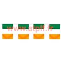 Guirlande drapeaux Irlandais, Irlande, 5m pour decoration de salle 