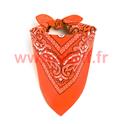 Bandana orange 55 X 55cms