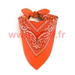 Bandana orange 55 X 55cms