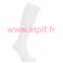 Chaussettes mi bas blanche 53cms (la paire)