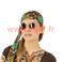 Lot de 12 Lunettes Hippie,Baba Cool, Woodstock, Seventies