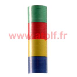 Carton de 100 rouleaux de Serpentins multicolore 4 couleurs 4m 