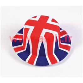 Canotier drapeau Anglais (plastique)