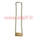 Collier Disco Or