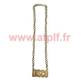 Collier Disco Or