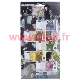 Carte de billets en Euros
