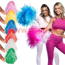 Pompon en raphia - pom pom - Cheer Balls pour cheerleader (la pièce)