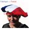 B&eacute;ret Basque tricolore " France"
