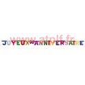 Guirlande  "Joyeux Anniversaire"