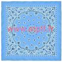 Bandana Bleu-ciel 55 X 55cms (coton)