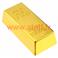 Barre d'or 1 kg lingot, 16,5 cm  (factice)