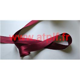 Biais de satin 25mm (vente au metre)