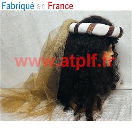 Coiffe médiévale, Moyen Age, Tambourin (coiffe Moyen-age)