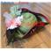 Chapeau Tricorne Pompadour adulte en paille