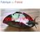 Chapeau Tricorne Pompadour adulte en paille
