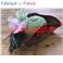 Chapeau Tricorne Pompadour adulte en paille