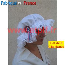 Lot de 6 Chapeaux, coiffe, Charlotte de Révolutionnaire, Sans Culotte, 1789, Révolution Lot de 6 Chapeaux, coiffe, Charlotte de Révolutionnaire, Sans Culotte, 1789, Révolution