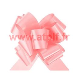 Sachet de 5 noeux à tirer Rose 50mm 