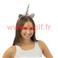 Serre-tête licorne - argent, multicolore 