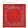 Bandana rouge 55 X 55cm