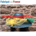 Chapeau Sainte Catherine "Lola" (paille)