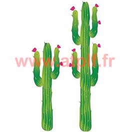 Cactus Imprimés articulés (set de 2 pièces 1,80cm /120cm) (DF)