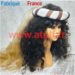 Coiffe médiévale, Moyen Age, Tambourin (coiffe Moyen-age)