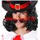 Moustache adhésive, Mario, Astérix, Gépetto,