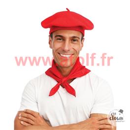 Bandana uni couleur 50 x 50cm, Foulard normand, Lucky Luke