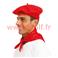 Foulard basque rouge pour Feria