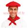 Foulard basque rouge pour Feria