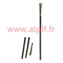 Canne Pvc boule d'or demontable